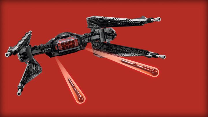 Actual product image LEGO Kylo Ren's TIE Fighter (75179, LEGO Star Wars)
