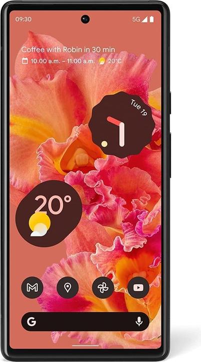 Image du produit Google Pixel 6 (128 Go, Kinda Coral, 6.40", SIM + eSIM, 50 Mpx, 5G)