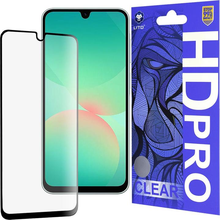 Produktbild Lito - HD Pro Clear - Samsung Galaxy A26 5G - Black (1 Stück, Samsung Galaxy A26)