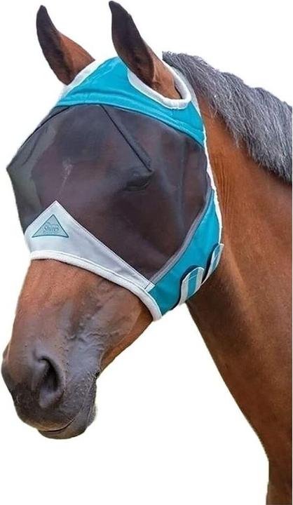 Shires Horse fly mask Fine mesh material Openings the ears