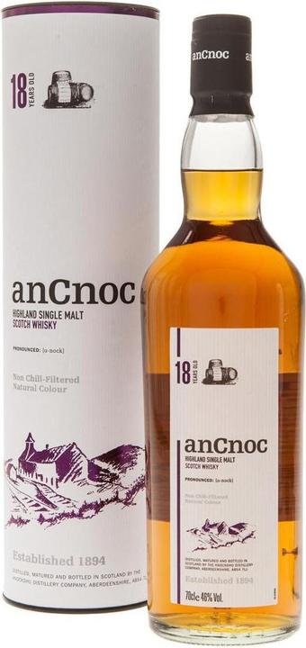 Immagine prodotto AnCnoc 18 Years Old Highland (Single Malt, 1 x 70 cl)