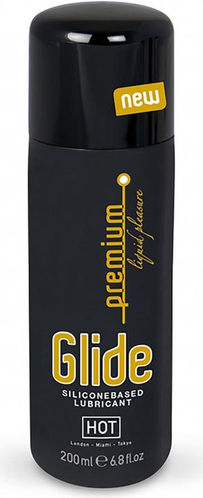 HOT Premium Silicone Glide silicone based lubricant 200 ml (200 ml)