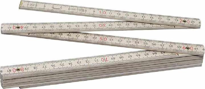 Image du produit Ironside Mètre pliant en bois 2m