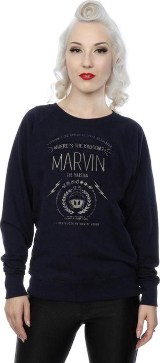 Actual product image Looney Tunes Womens/Ladies Marvin The Martian Where's The Kaboom Sweatshirt (L)