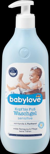 Produktbild dm babylove Kopf bis Fuss