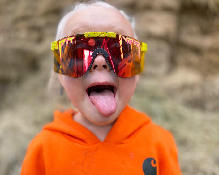 Actual product image Pit Viper The 1993 Polarized (Yellow, Yellow)