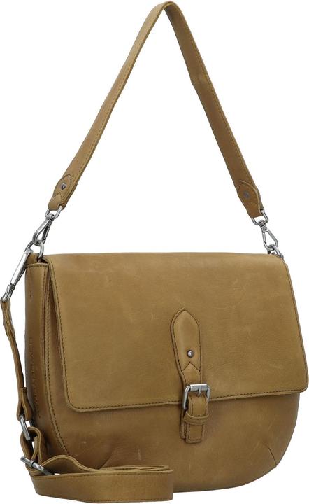 Actual product image Cowboysbag Sagres leather shoulder bag 30 cm