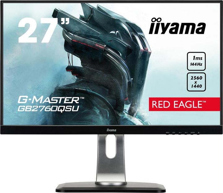 Produktbild iiyama G-Master GB2760QSU-B1 (2560 x 1440 Pixel, 27")