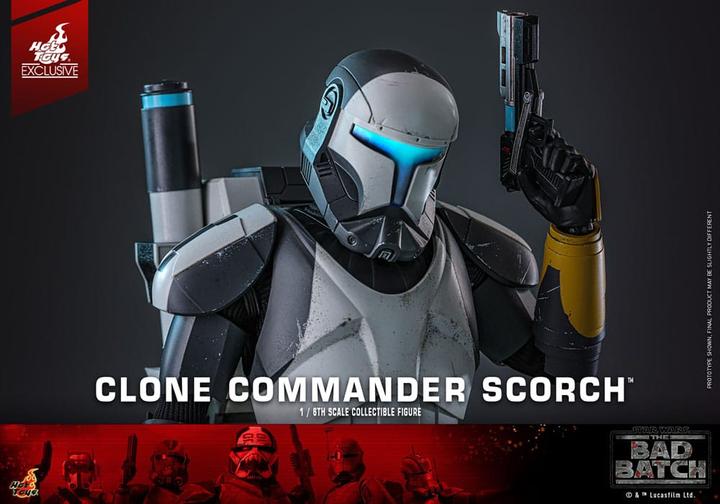 Produktbild Hot Toys Star Wars - The Bad Batch Clone Commando Scorch Exclusive Actionfigur