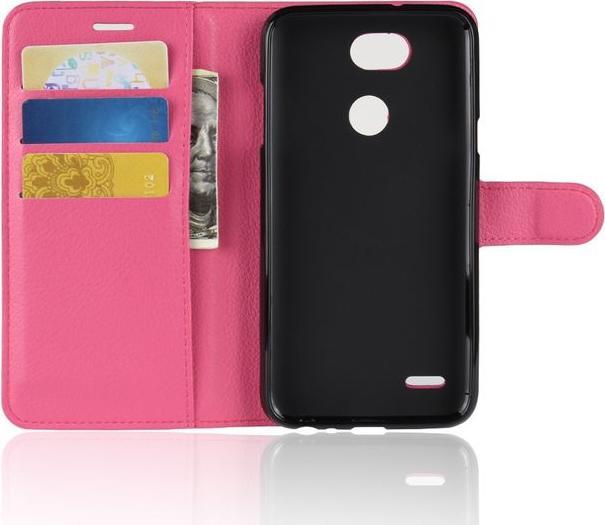 Produktbild MU Classic Litchi Leder Bookcover Series (LG X Power 3)