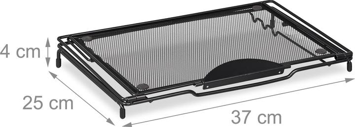 Actual product image Relaxdays Laptop stand