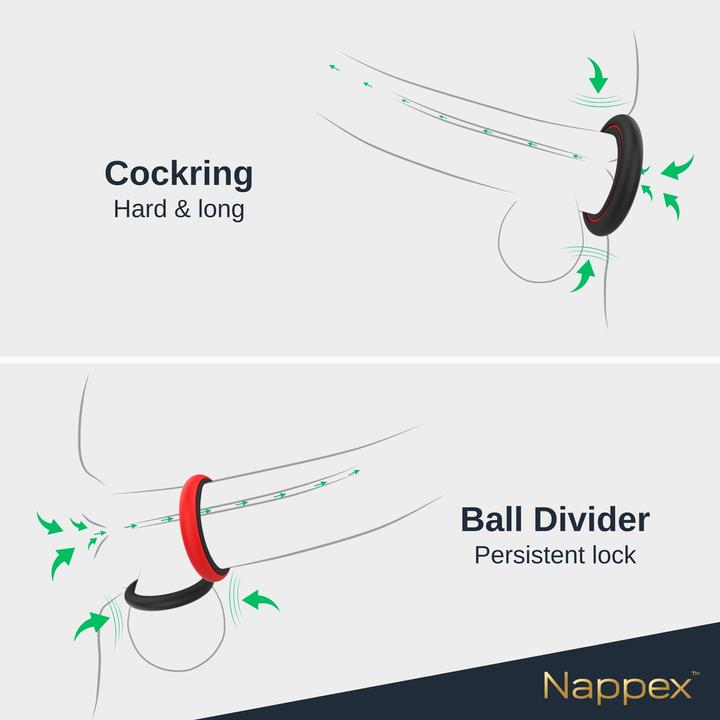 Produktbild Nappex Fuego Cock Ring (4.30 cm)