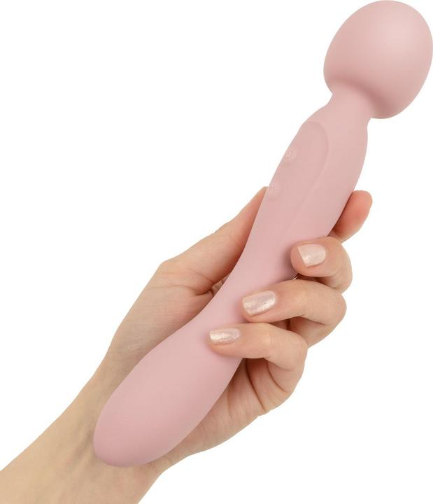 Actual product image Good Vibes Only - Simi - Double Sided Wand Vibrator - Pink