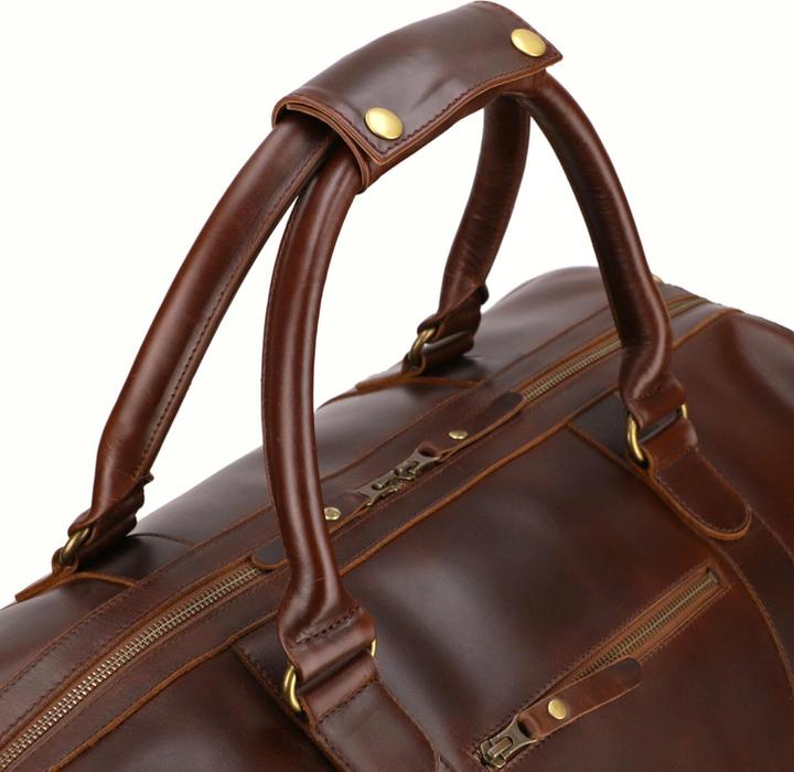 Produktbild Buckle & Seam Leder Weekender Willow Braun / Dot (37 l)
