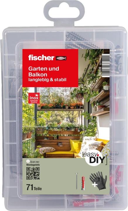 Actual product image Fischer Practical Helpers Garden (71) (40 pcs.)