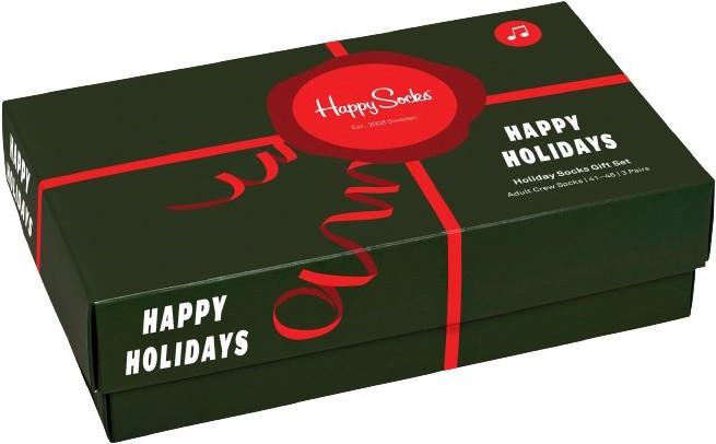 Actual product image Happy Socks Holiday's Playing (pack of 3, 36 - 40)