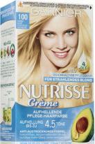 Produktbild Garnier Nutrisse Permanent Care Hair Colour with Nourishing Fruit Oils 100 Extra Light Natural Blonde Summer