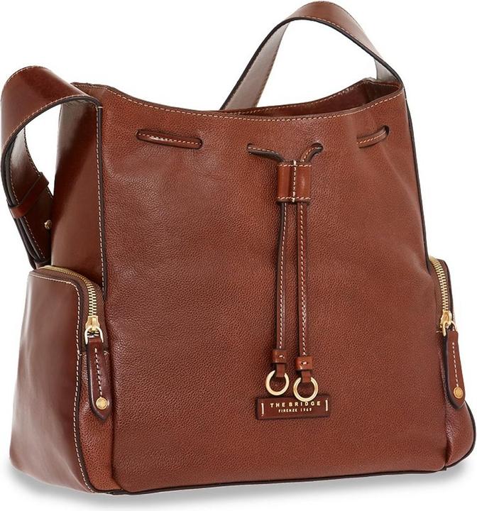 Produktbild The Bridge Carlotta - Hobo Schultertasche Leder