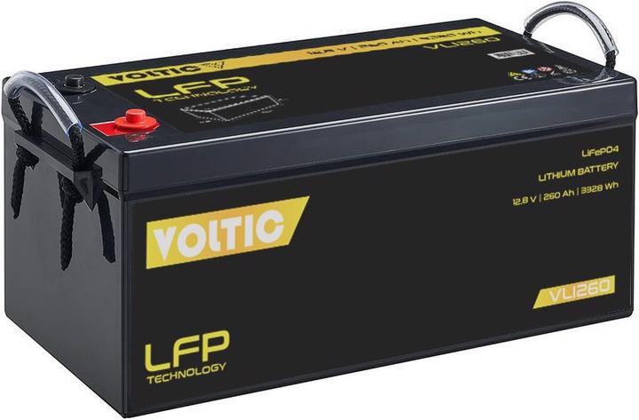 Voltic VLI260 LiFePO4 lithium supply battery (12 V, 260 Ah)