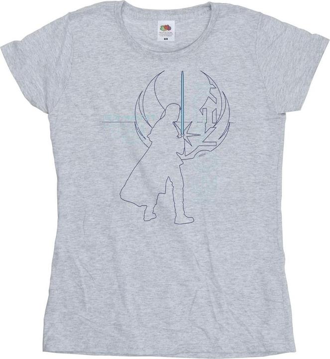 Star Wars ObiWan Kenobi Jedi Master Balance TShirt (L)