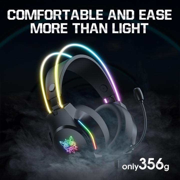 Actual product image Onikuma X26 Gaming Headphones (Wired) Black