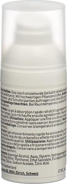 Valeurs nutritives et ingrédients Dul-X Neck Relax Gel N (1 x, 30 ml, 70 g)