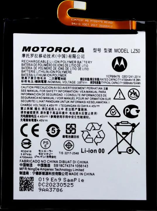 Produktbild Motorola Li-Polymer Akku LW50 für XT2061 Edge+ SB18C62948