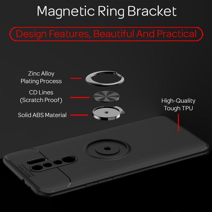 Produktbild Nalia Ring Handyhülle (Xiaomi Redmi 9)