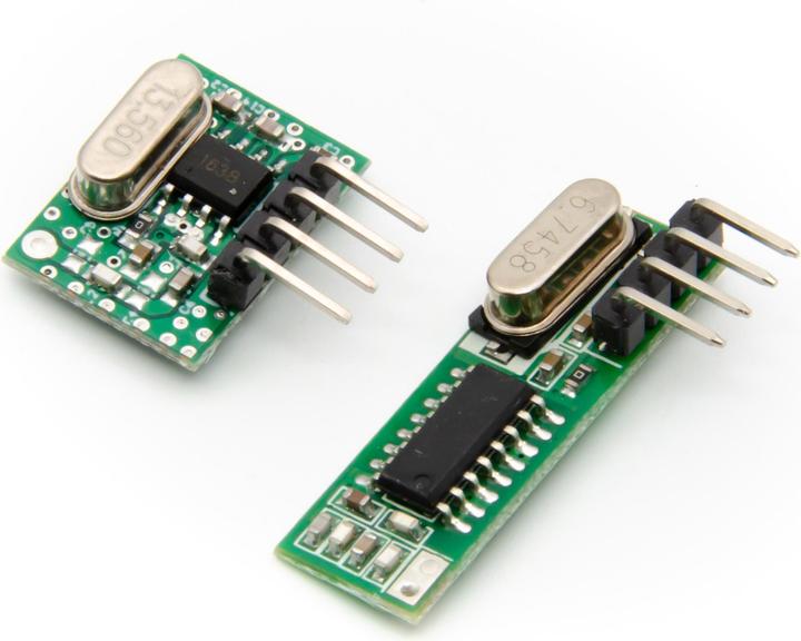Immagine prodotto Purecrea Set di moduli radio RF a 433MHz RX470-4 / WL102-341