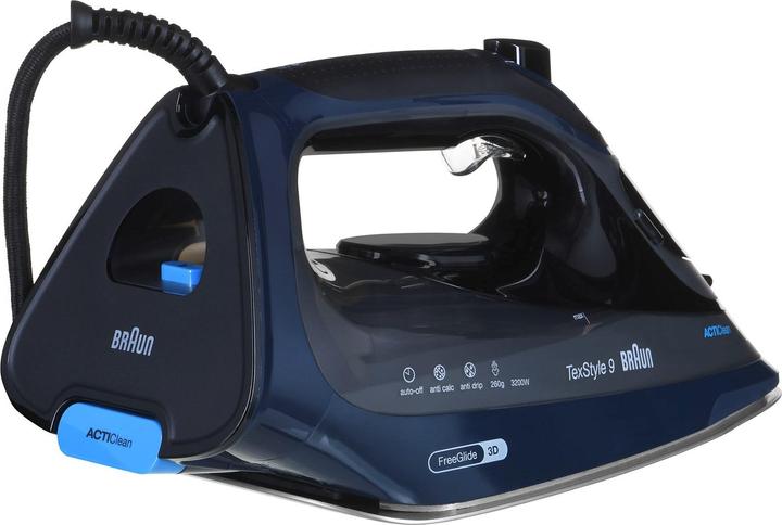 Productafbeelding Braun SI9682DB TexStyle 9 stoomstrijkijzer (3200 W, 260 g/min)