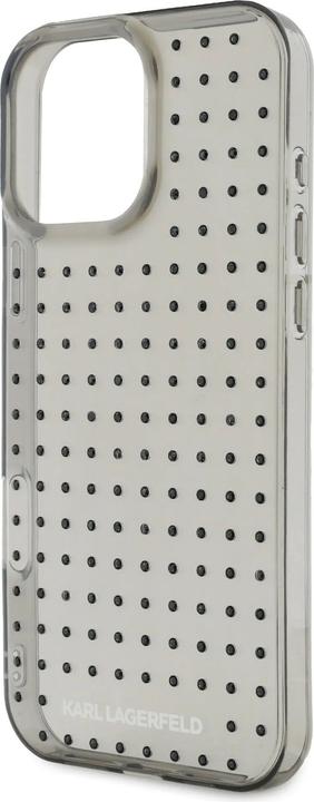 Produktbild Karl Lagerfeld IML Transparent Hard Case with Allover Studs - iPhone 16 Pro Max (Apple iPhone 16 Pro Max)
