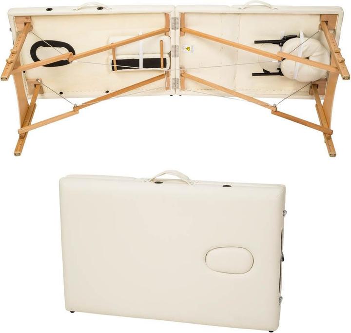 Immagine prodotto tectake Set lettino da massaggio Freddi con rulli