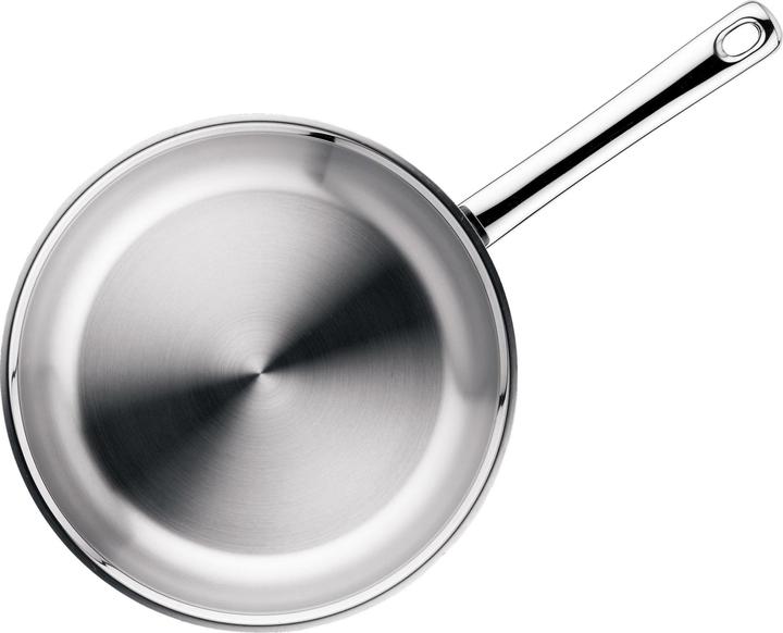 Productafbeelding WMF Roestvrijstalen Koekenpan 28cm Pan Inductie Professioneel Ongecoat (28 cm, Koekenpan, Roestvrij staal)
