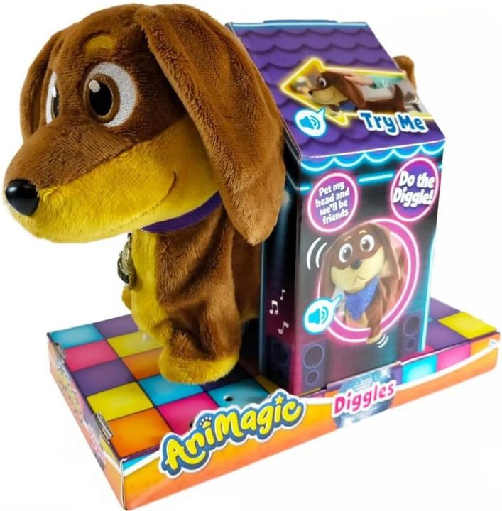 Image du produit Goliath Toys Maskotka interaktywna animagic diggles (24 cm)