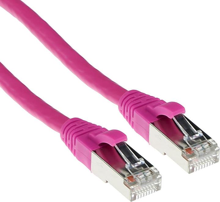Immagine prodotto FB2401 1m Cat6a SF/UTP (S-FTP) Cavo di rete rosa (S/FTP, CAT6a, 1 m)