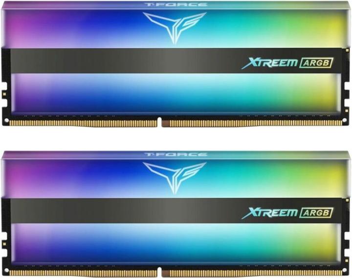Actual product image Team Group T-Force Xtreem ARGB black, DDR4-3600, CL14 - 16 GB Dual Kit (2 x 8GB, DDR4-RAM)