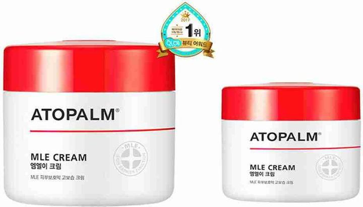 Image du produit Atopalm MLE Cream 65ml pour peau sensible 48 Hrs Long Hydration Strengthening Skin Barrier Redness Eczema Ce (Crème pour le corps, 65 ml)