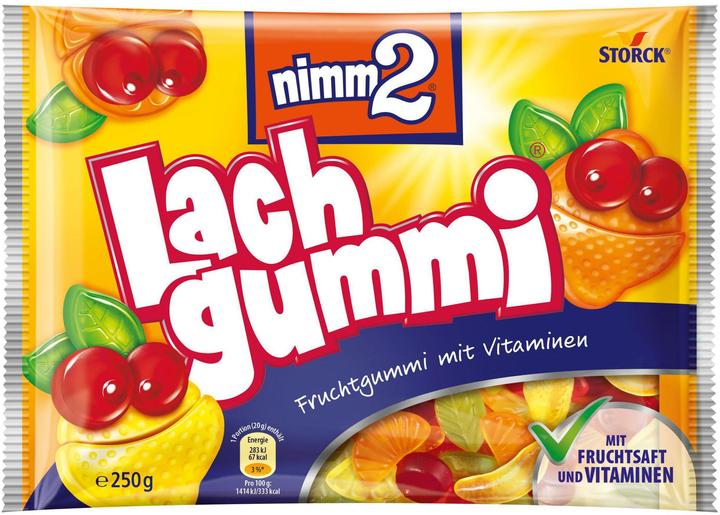 Actual product image nimm2 Take2 laughing rubber (1 pcs., 250 g)
