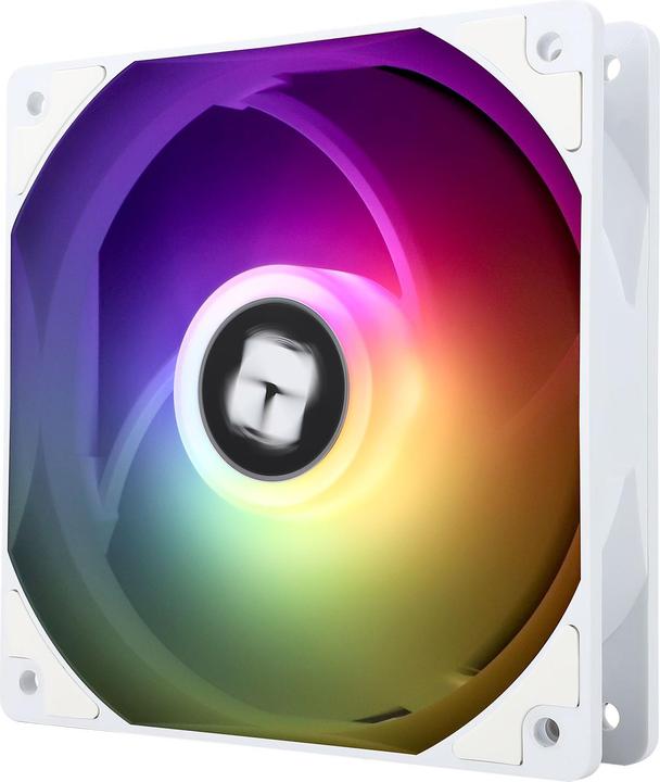 Actual product image Thermalright TL-C12CW-S ARGB - White (3-pack) - Kabinet køler - 120 mm - Hvid med RGB - 26 dBA (120 mm, 3 x)