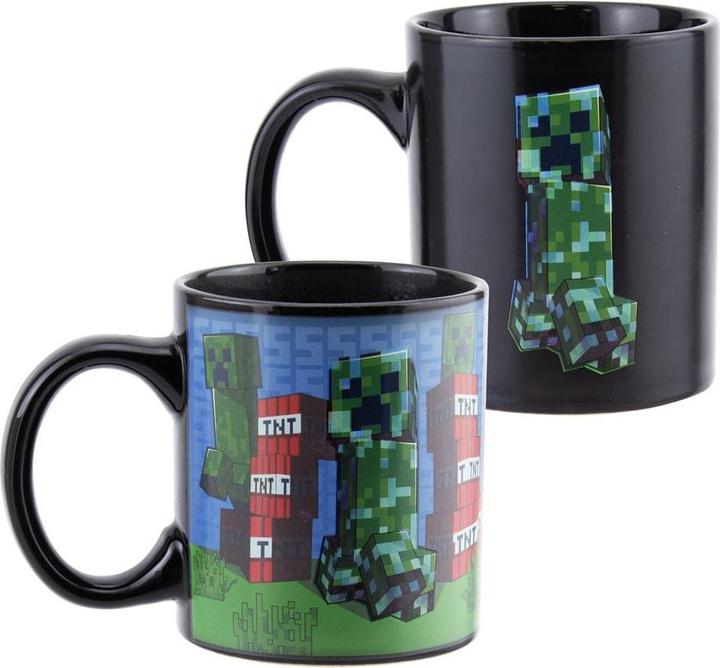 Paladone Products Tazza Minecraft Creeper Heat Change (300 ml, 1 x)