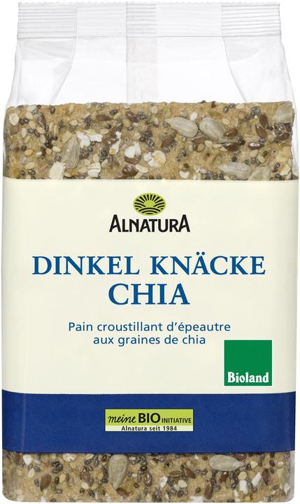 Actual product image Alnatura Organic Spelt Chia Crispbread 200g (200 g)
