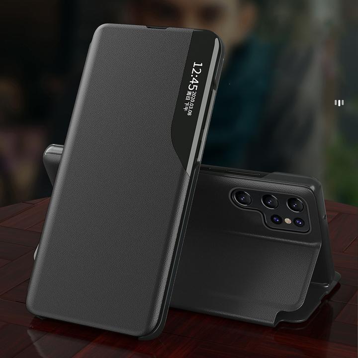 Image du produit Hurtel Eco Leather View Case (Samsung Galaxy S25 Ultra)