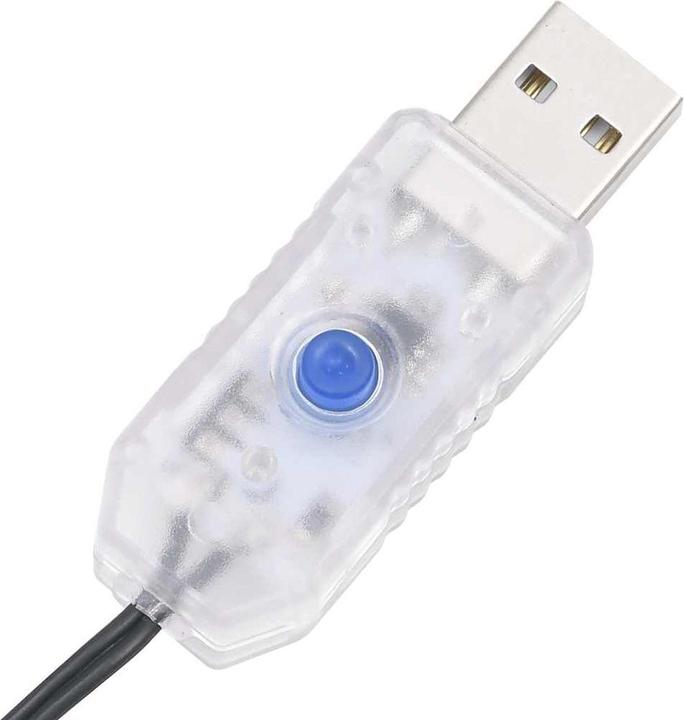 Immagine prodotto VidaXL Illuminazione per albero di Natale 363 LED bianco freddo 182 cm