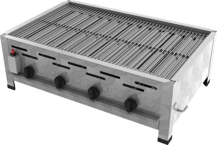 ChattenGlut 4-burner gas roaster with grid (18 kW)