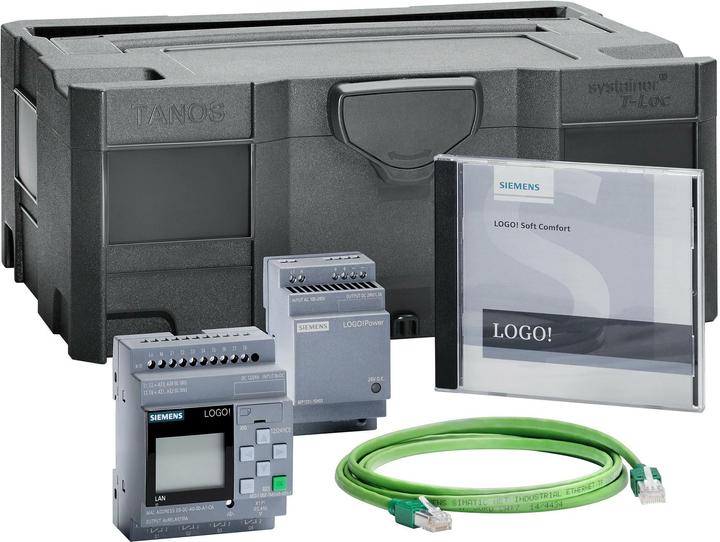 Produktbild Siemens LOGO! 6ED1057-4BA01-0AA0 Starter-Kit 12/24RCE V8.4 m.LOGO!