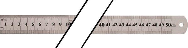 Produktbild Tecwerk Stahlmassstab (50 cm)