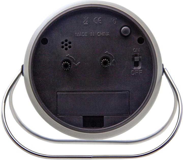 Actual product image Nextime Classic alarm clock bubble grey, Functions: Alarm