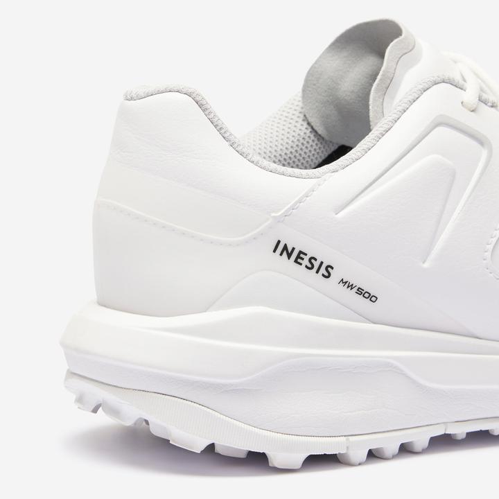 Actual product image Inesis Men's Golf Waterproof Shoes - MW 500 White (42)