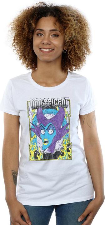Actual product image Disney Womens/Ladies Maleficent Poster Cotton T-Shirt (M)