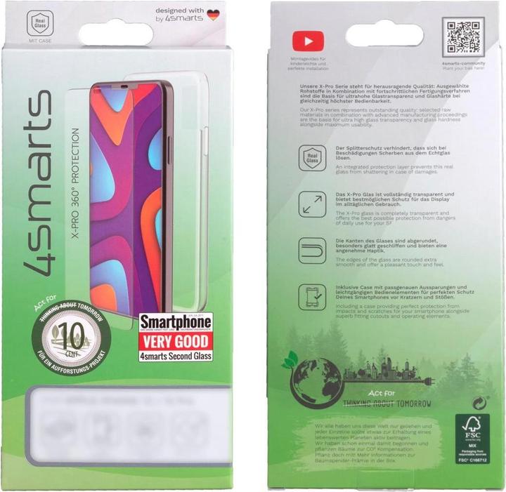 Produktbild 4smarts 496214 Handy-Schutzhülle 15,5 cm (6.1" ) Cover Transparent (Apple iPhone 13)